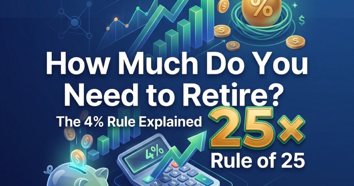 How Much Do You Actually Need to Retire? The 4% Rule Explained