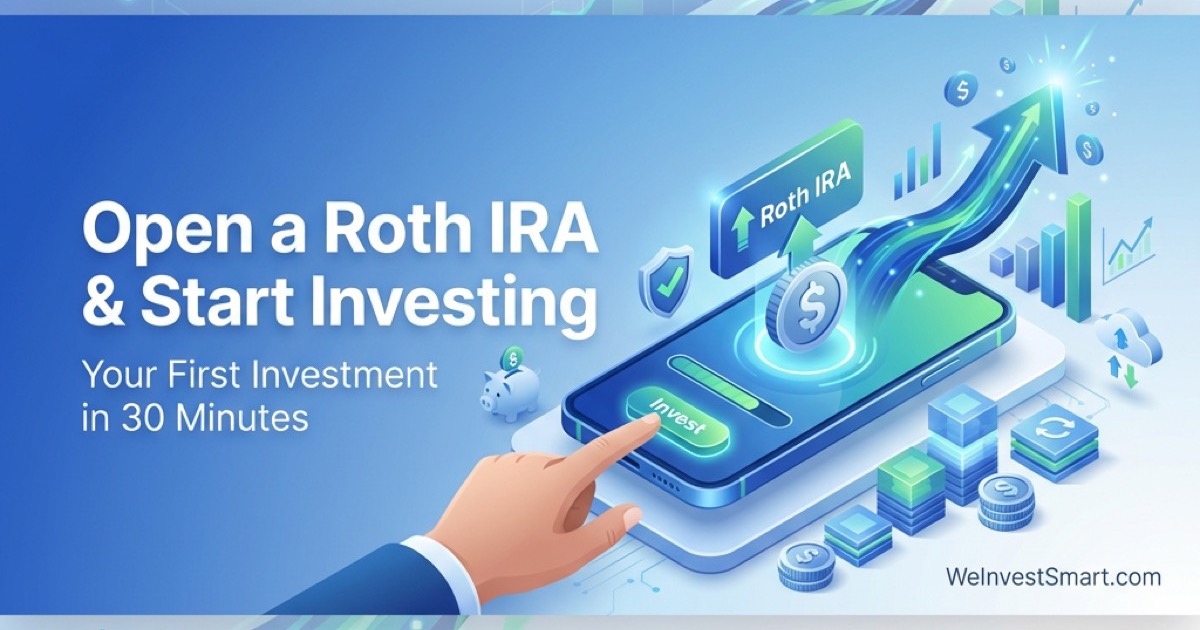 Your First Investment: A Step-by-Step Guide to Opening a Roth IRA and Buying an Index Fund